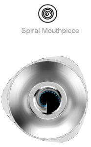 CBD oil spiral mouthpiece