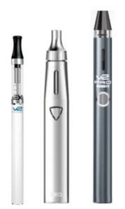 Top 3 CBD vape pens. Size comparison
