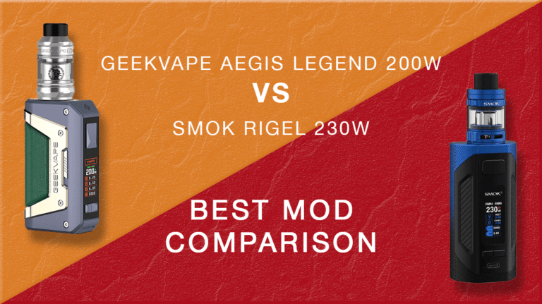 GeekVape Aegis Legend 2 vs SMOK Rigel