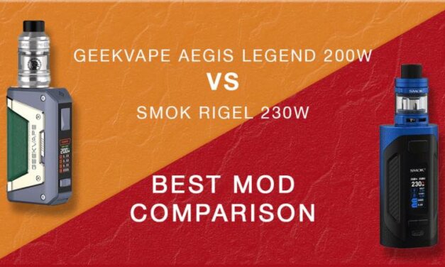GeekVape Aegis Legend 2 vs SMOK Rigel – Best Mod Comparison