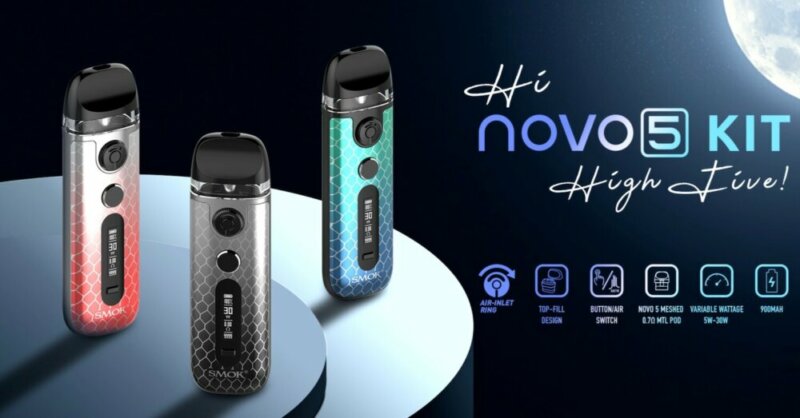 SMOK Novo 5 Review and Product Guide