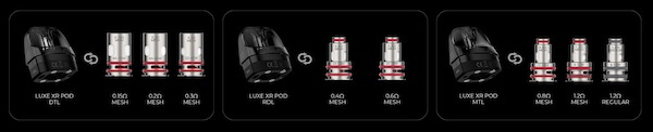 Vaporesso Luxe XR Max Coils