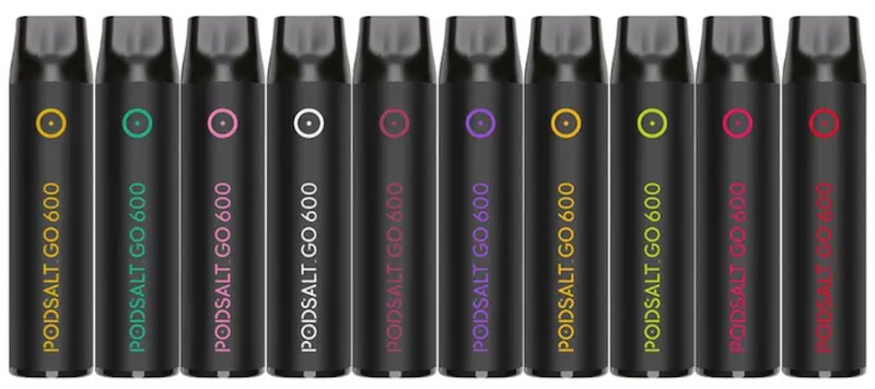 Pod Salt Go 600 Review: Disposable Vape with UK-Made E-Liquid